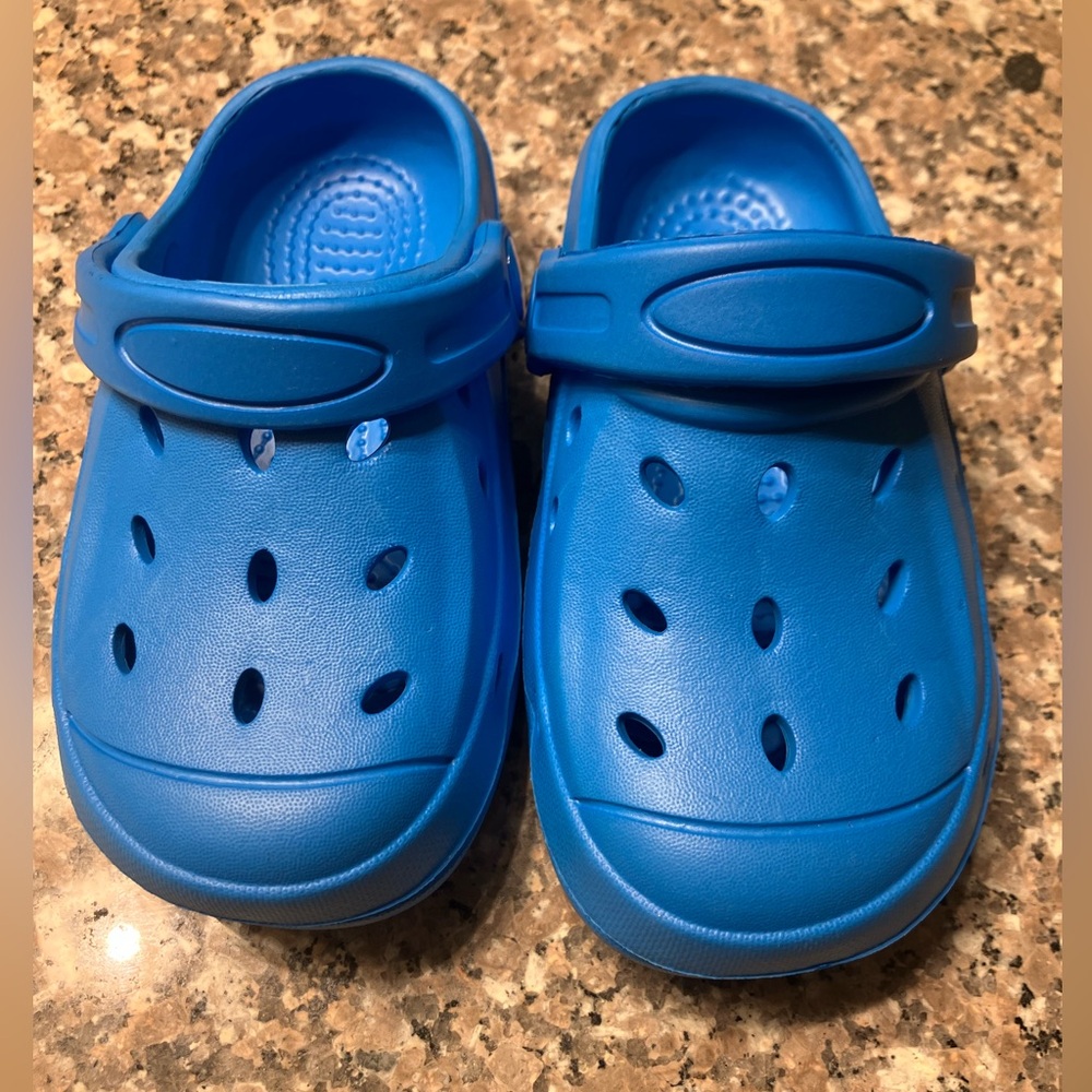 Children’s Clog Slide in Shoes, Blue, Size: 9-10 Kids, NWOT